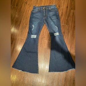 Women’s fashion trendy jeans size L